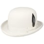 Derby Wool Felt Melone by Bailey 1922 weiß