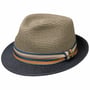 Licano Toyo Trilby Strohhut by Stetson dunkelblau