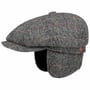 Seven Premium Harris Tweed Flatcap by Mayser grau