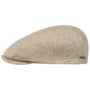 Just Linen Flatcap by Stetson beige