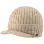 Kaschmirmütze mit Schirm by Lierys beige