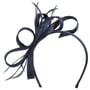 Alicia Fascinator by Seeberger dunkelblau