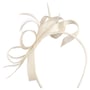 Alicia Fascinator by Seeberger krem
