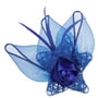 Roses Fascinator mit Clip by McBURN blau