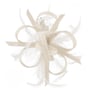 Clip Fascinator by McBURN cremeweiß