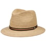 Packable Crochet Strohhut by Borsalino natur-braun