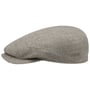 Taleco Wool Flatcap mit Leinen by Stetson grau-beige