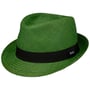 Jaston Trilby Panamahut by Lipodo dunkelgrün