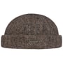 Lavoy Herringbone Wool Dockermütze by Stetson dunkelbeige