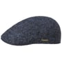 Texas Donegal Wool Flatcap by Stetson dunkelblau