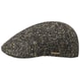 Texas Donegal Wool Flatcap by Stetson beige-schwarz