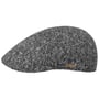 Texas Donegal Wool Flatcap by Stetson grau-meliert