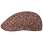 Texas Donegal Wool Flat Cap by Stetson rød-melert