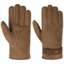 Deerskin Lambswool Handschuhe by Stetson braun