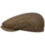 Crimson Wool Herringbone Flatcap by Lierys beige-braun
