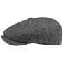 Carlsen Wool Herringbone Flatcap by Lierys grau