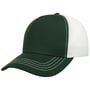 Rapper Canvas Trucker Cap dunkelgrün