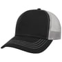 Rapper Canvas Trucker Cap schwarz-grau
