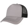 Rapper Canvas Trucker Cap grau-schwarz