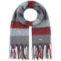 Soft Colour Check Schal by Seeberger grau-bordeaux