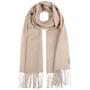 Recycled Wool Mix Doubleface Schal by Fraas hellbeige