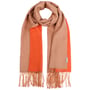 Recycled Wool Mix Doubleface Schal by Fraas orange