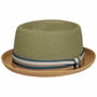 Licano Toyo Pork Pie Strohhut by Stetson khaki