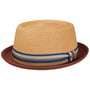 Licano Toyo Pork Pie Strohhut by Stetson natur-rot