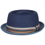 Licano Toyo Pork Pie Strohhut by Stetson blau