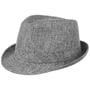 Classic Melange Trilby Stoffhut by Lipodo grau