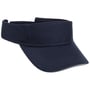 Classic Cotton Visor by Lipodo dunkelblau