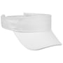 Classic Cotton Visor by Lipodo weiß
