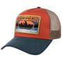 Canoe Trucker Cap by Stetson blau-rot