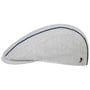 Melcon Leinen-Mix Flatcap by Alfonso D’Este hellgrau