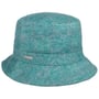 Check Bucket Damenhut by Seeberger petrol