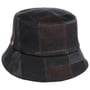 Maite Check Bucket Stoffhut by Mayser schwarz-grün