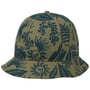 Hibiscus Print Bucket Baumwollhut by New Era oliv