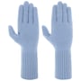Kaschmirhandschuhe by Seeberger hellblau