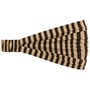 3 in 1 Lurex Stripes Headband by Lipodo braun