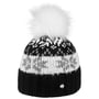 Snowflake Kindermütze schwarz