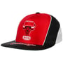 Freethrow Snap Bulls Cap by Mitchell & Ness rot