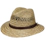 Traveller Strohhut mit Lederband by Lipodo natur