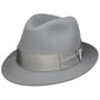 Nilo Premium Trilby Haarfilzhut by Borsalino hellgrau