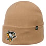 Haymaker Cuff Penguins Beanie by 47 Brand beige