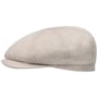 Hatteras Sustainable Leinen Flatcap by Stetson hellbeige