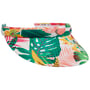 Multicolour Flower Visor by Lipodo weiß-orange