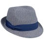 Katalia Trilby Strohhut by Seeberger blau