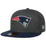 59Fifty Patriots Cap by New Era anthrazit