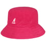 Frottee Bermuda Bucket Stoffhut by Kangol pink