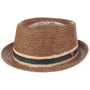 Gareth Pork Pie Strohhut by Mayser braun